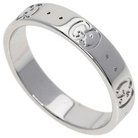 Anello in oro bianco 18K Gucci Icon