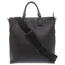 Bolsa de couro preta Gucci