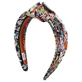 Hermes Knot Bloom Silk Headband - Hermès