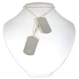 Collana Piastra Dog Tag 925 Gucci