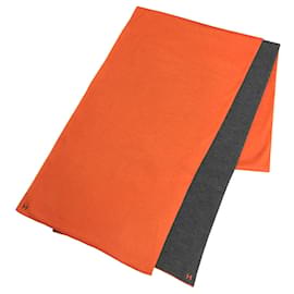 Chal reversible de cachemira y seda Hermès
