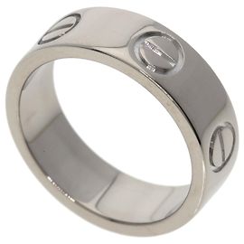 Cartier Love Band Ring aus 18K Weißgold