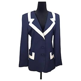 Blazer bleu Moschino Cheap and Chic années 1990 - Moschino Cheap And Chic