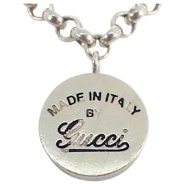 Collana Pendente Circolare GUCCI 925