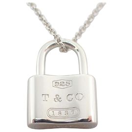Tiffany & Co. 925 1837 Cadena Anhänger Halskette