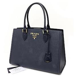 Borsa a mano in pelle Saffiano Prada