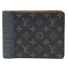 Louis Vuitton Monogram Eclipse Bi-Fold Wallet