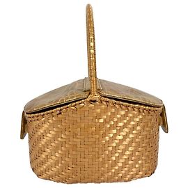 Fendi Vintage Strohtasche