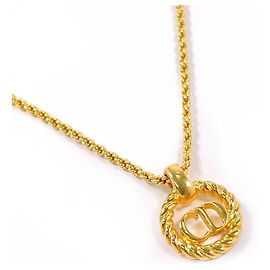 Collana Vintage CD Logo Christian Dior