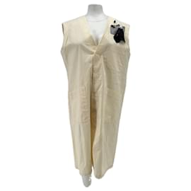 Beige ärmellose Blusen - Raf Simons