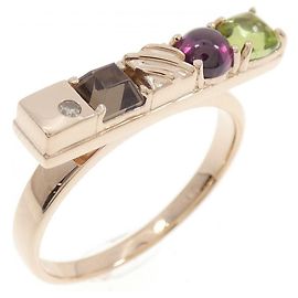 Autre Marque Vendome Au750 Roségold Stein Diamantring