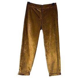Margaux Lonnberg Pantalón de terciopelo mostaza