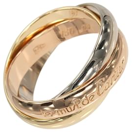 Cartier Trinity Ring 18K Gold Rosa Weiß und Gelbgold