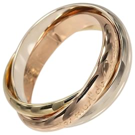 Cartier Trinity Ring aus Rosé Weiß und Gelbgold 18K