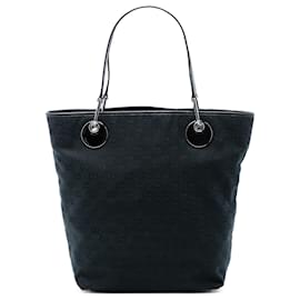 Tote Eclipse GG Canvas Nero Grande di Gucci