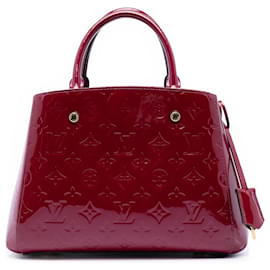 Louis Vuitton Monogram Vernis Montaigne BB Rosa