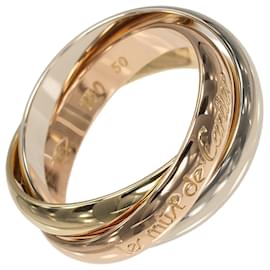 Cartier Trinity Ring aus 18K Rosé Weiß und Gelbgold