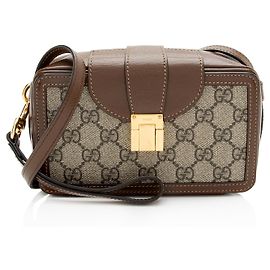 Gucci GG Supreme Clasp Kameratasche