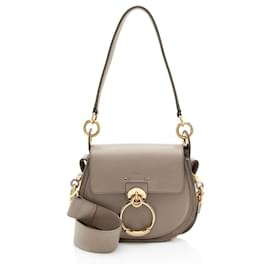 Bolso de Hombro Tess Small de Piel de Ternera Chloe - Chloé