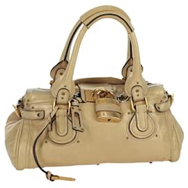Chloé Borsa a mano Chloe Paddington in pelle oro argento autentica am11229V