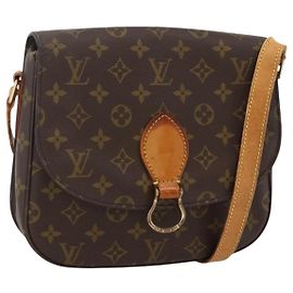 LOUIS VUITTON Borsa a Spalla Monogram Saint Cloud GM M51242 LV Auth AMZ154
