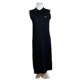Vintage Burberry Ärmelloses Kleid Schwarz 38/M