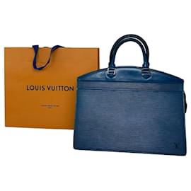 Borsa a mano vintage Louis Vuitton in pelle EPI blu - Autre Marque