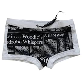 New John Galliano Newspaper swim boxer M