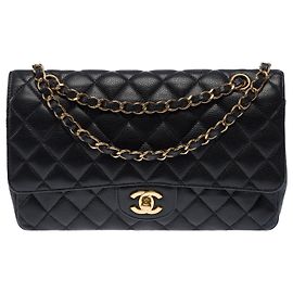 Borsa CHANEL Timeless/Classique in Pelle Nera - 103437