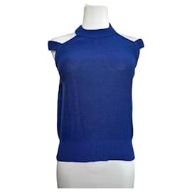 Vintage Chloe Top Blue 40/L - Chloé