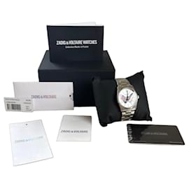 Zadig & Voltaire 'Rock Strap Bijou' Uhr mit Schmetterlingszifferblatt