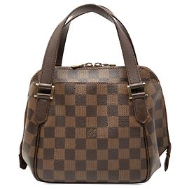 Louis Vuitton Belem PM in Damier Ebene Marrone
