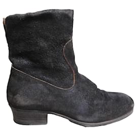 Stivaletti Fiorentini+Baker in Nubuck Nero