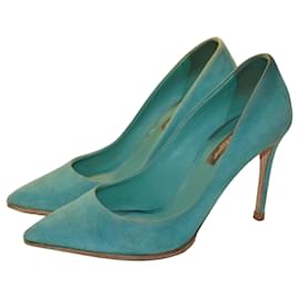 Dolce & Gabbana Pumps Grün Wildleder