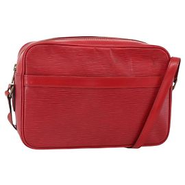 LOUIS VUITTON Borsa a Spalla Epi Trocadero 27 Rossa M52317 LV Auth YKZ1448