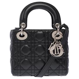 Borsa DIOR Lady Dior in Pelle Nera - 103453