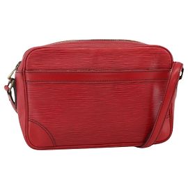 LOUIS VUITTON Borsa a Spalla Epi Trocadero 23 Rossa M52307 LV Auth YKZ1000