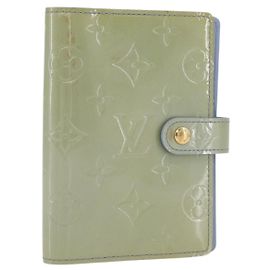 LOUIS VUITTON Monogram Vernis Agenda PM Day Planner Lavande R21005 Auth BAZ662