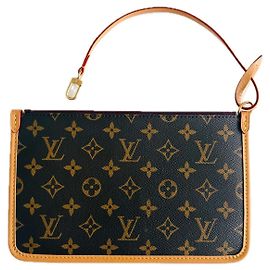 Louis Vuitton CarryAll MM Pochette rimovibile in tela Monogram, Nuovo con scatola e ricevuta