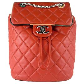 Autre Marque Chanel Rucksack aus Lammleder
