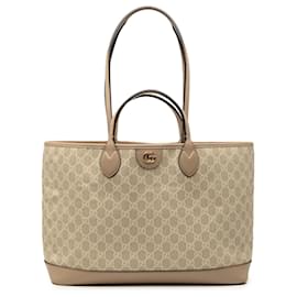 Bolso Tote Ophidia GG Supreme Mediano Beige de Gucci