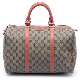 Borsa Boston Joy GG Supreme Media Beige di Gucci