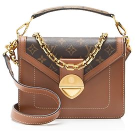 Biface Schultertasche aus Monogram-Canvas und Kalbsleder von Louis Vuitton