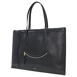 Celine schwarze Kalbsleder Tote-Handtasche - Céline