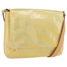 LOUIS VUITTON Borsa Thompson Street Monogram Vernis Grigia M91008 LV Auth ARZ865