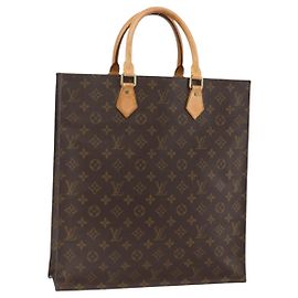 LOUIS VUITTON Borsa Sac Plat Monogram M51140 LV Auth AMZ094
