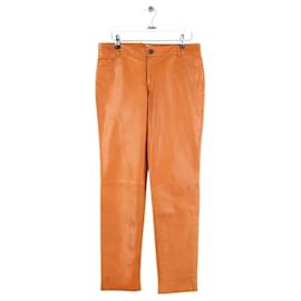 Céline Calças slim laranja
