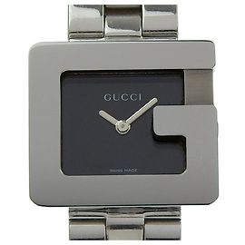 Reloj analógico para mujer Gucci G-Watch 3600L de acero inoxidable con movimiento de cuarzo