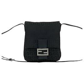 Borsa a Spalla Fendi Zucchino Motivo FF