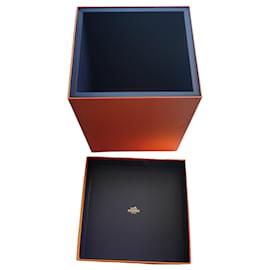 boîte hermès bleue pour sac à main hermès commande spéciale VIP - Hermès